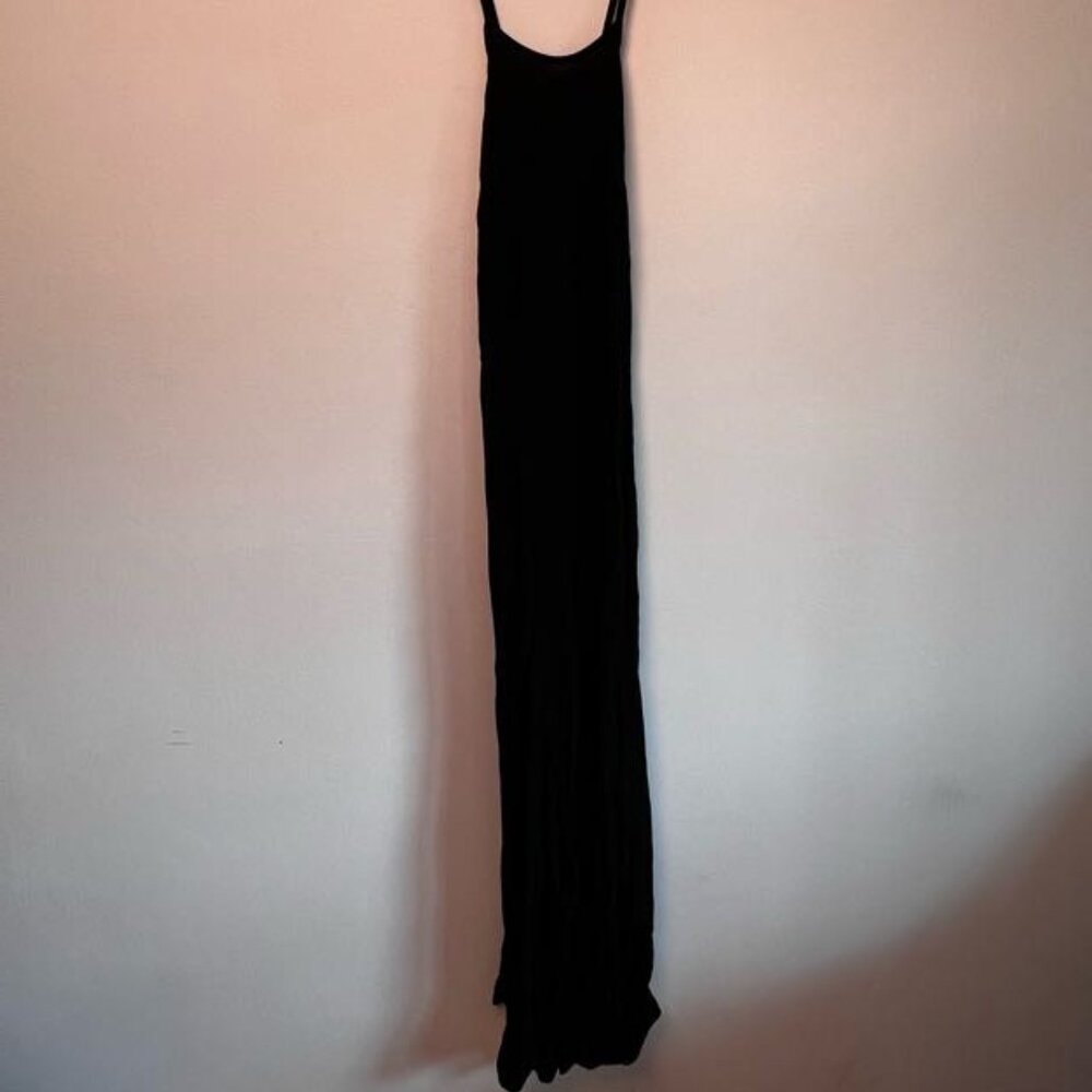 maxi black romper
